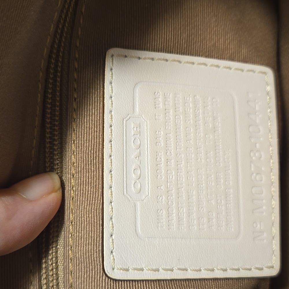 Y2k Coach Hampton Patchwork Multicolor Patchwork … - image 6